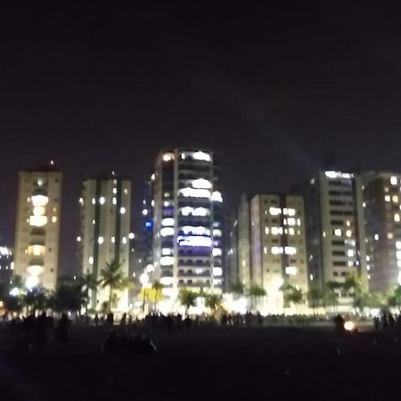 LINDO APARTAMENTO Guilhermina - EDIFICIO FRENTE PARA O MAR Praia Grande (Santos) Exterior foto