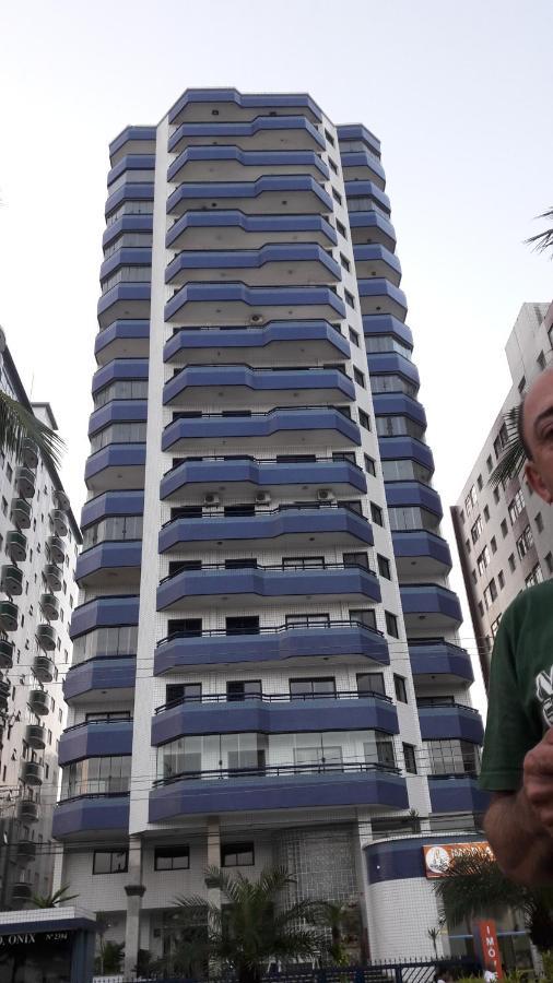 LINDO APARTAMENTO Guilhermina - EDIFICIO FRENTE PARA O MAR Praia Grande (Santos) Exterior foto