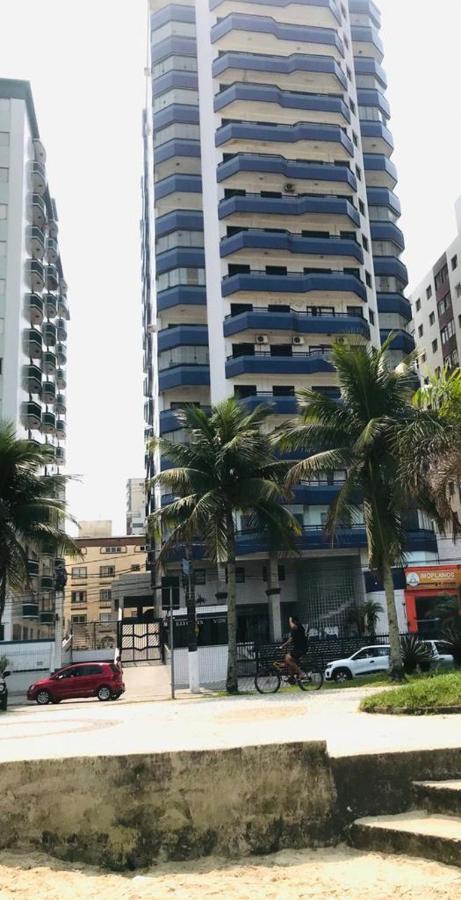 LINDO APARTAMENTO Guilhermina - EDIFICIO FRENTE PARA O MAR Praia Grande (Santos) Exterior foto
