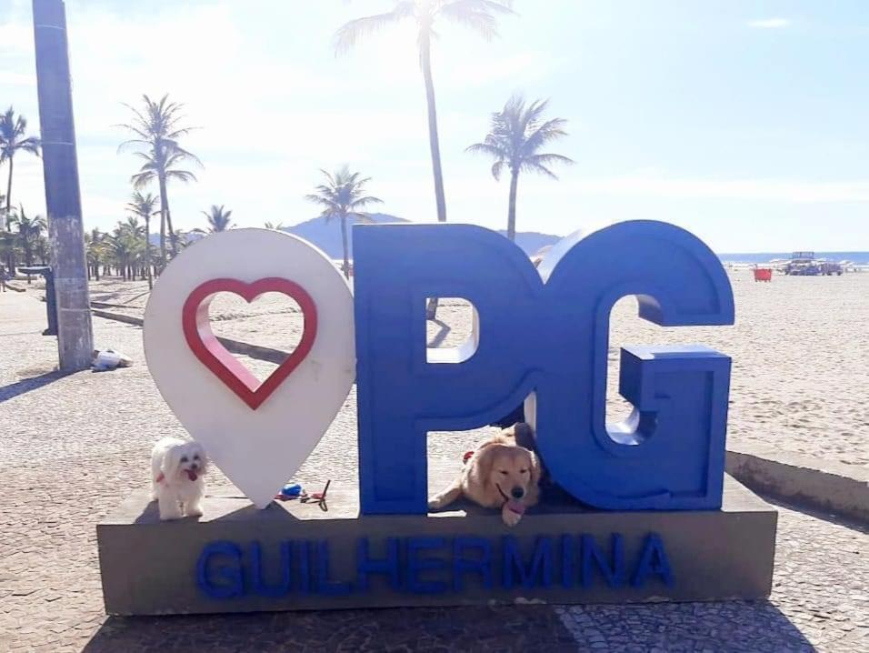 LINDO APARTAMENTO Guilhermina - EDIFICIO FRENTE PARA O MAR Praia Grande (Santos) Exterior foto